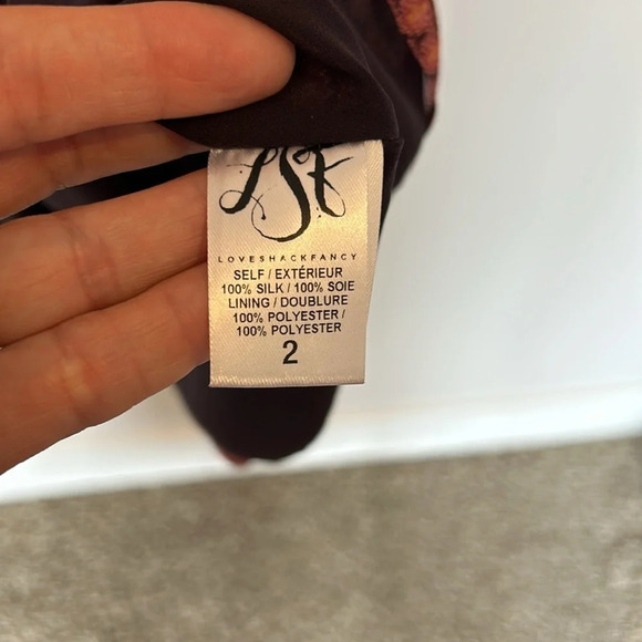 LoveShackFancy Alanis  Ruffle Tiered Mini Dress - Picture 11 of 13